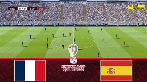 Pes France Vs Spain Fifa World Cup 2022 Qatar Full Match All Goals Hd Efootball Gameplay