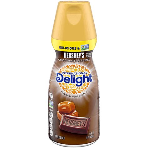 International Delight Hersheys Chocolate Caramel Coffee Creamer 16 Oz