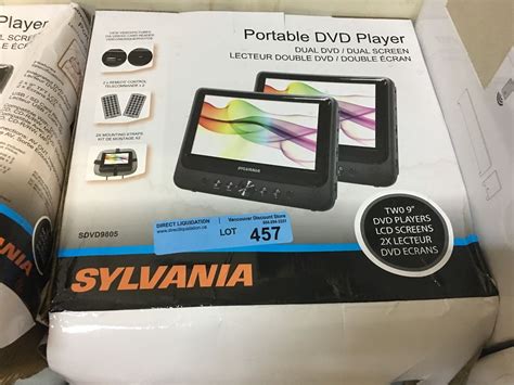 Sylvania Dual 9 Portable Dvd Players