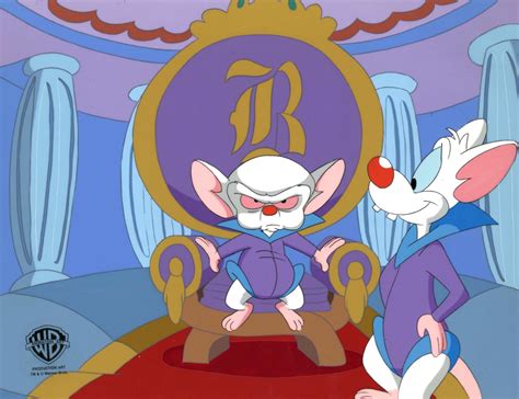 Pinky And The Brain Original Production Cel Pinky And Brain Choice Fine Art