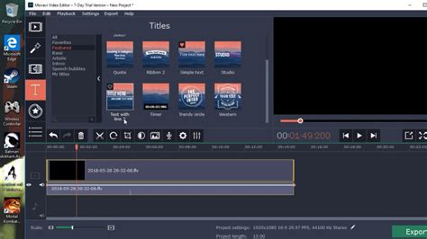 Captions help to comprehend content. How To Add Text To Your Video Using Movavi Video Editor ...