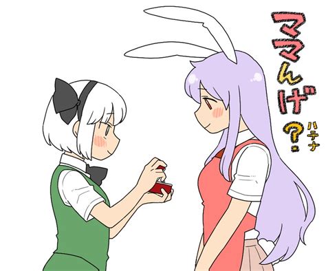 Konpaku Youmu And Reisen Udongein Inaba Touhou Drawn By Koyama