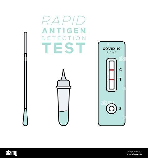 Rapid Antigen Detection Test Kit Nasal Swab Test Covid 19 Filled