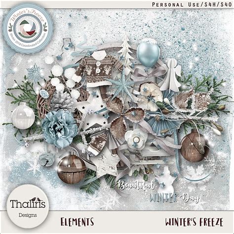 Adika Scrap Winters Freeze By Thaliris Design