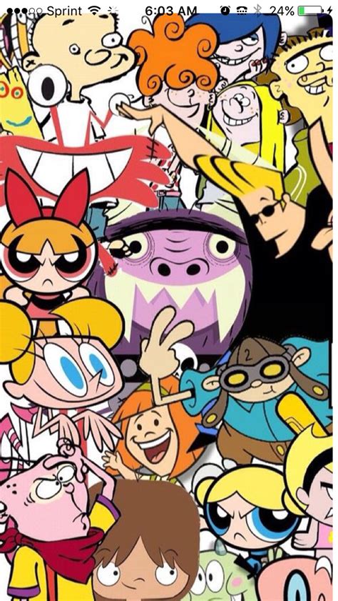 Follow the vibe and change your wallpaper every day! Cartoon Network Characters Family - 640x1136 Wallpaper ...