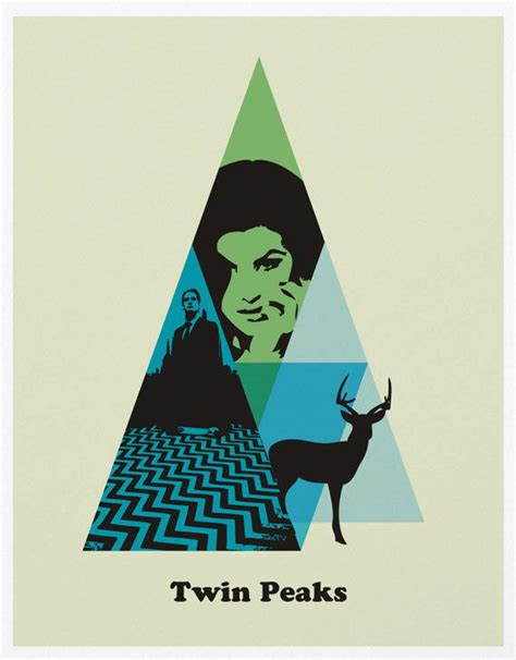 Twin Peaks Poster Print Twin Peaks Art Poster Print Etsy Twin