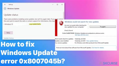 Comment Corriger L Erreur X B De Windows Update