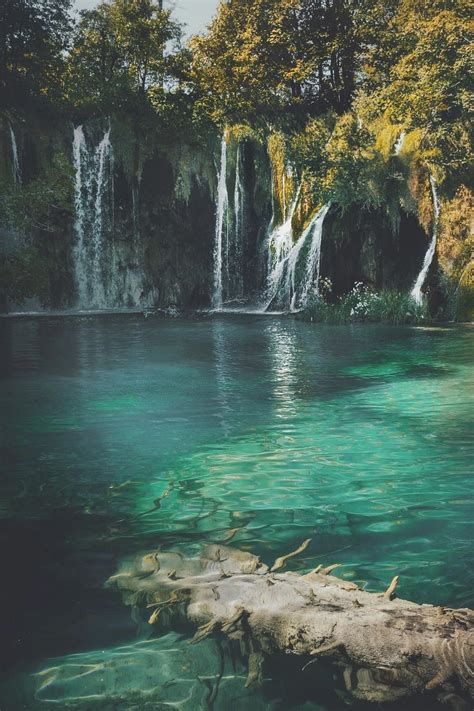 Gorgeous Waterfall Tumblr Aesthetic Verticallandscape Landscape