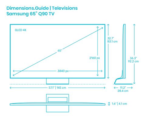 Vizio 70 V Series Tv Dimensions Drawings 42 Off