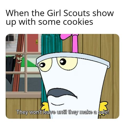 Athf Meme Brownie Girl Scouts Girl Scouts Girl Humor