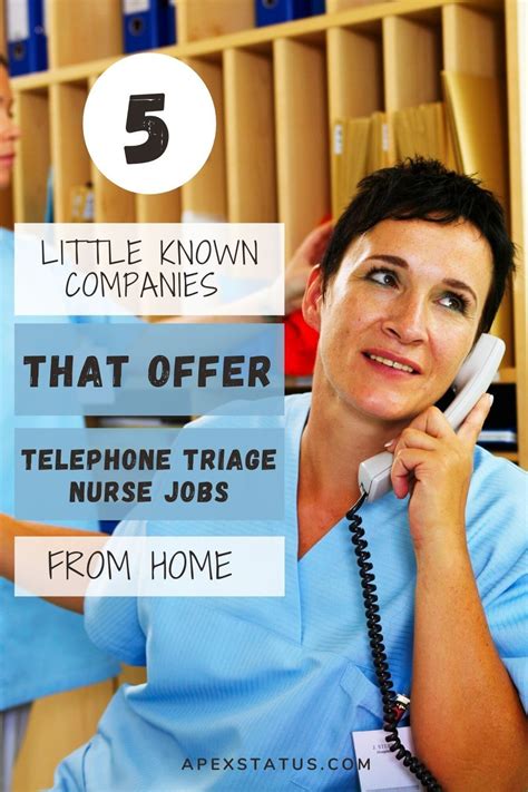 Phone actress jobs that pay weekly. 5 Little Known Companies that Offer Telephone Triage Nurse ...