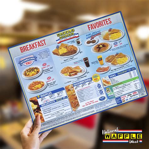 Waffle House Menu 2020