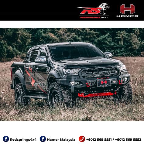 Ford Ranger Px Px King Series Front Steel Bumper