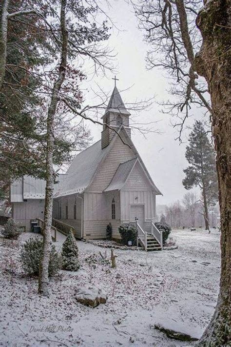 Country Church In Winter Old Country Churches Country Church Church
