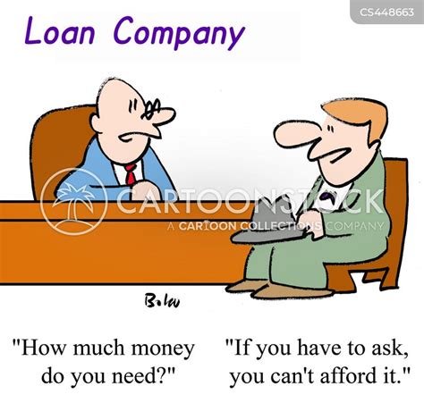 Personal Loan Cartoons And Comics Funny Pictures From Cartoonstock