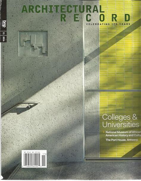 Architectural Record Magazine November 2016