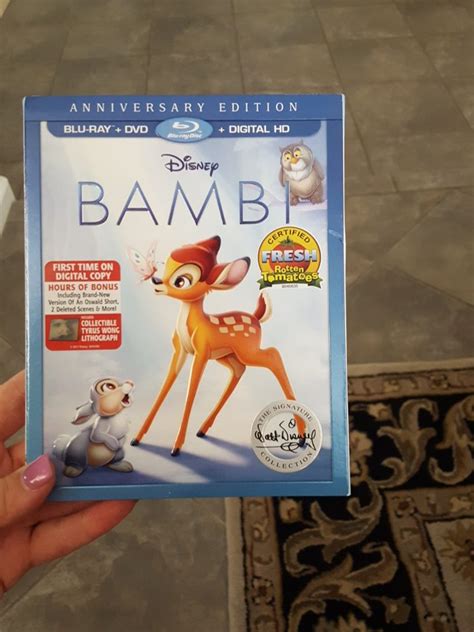 Bambi Anniversary Edition Now Available On Digital Hd And On Blu Ray