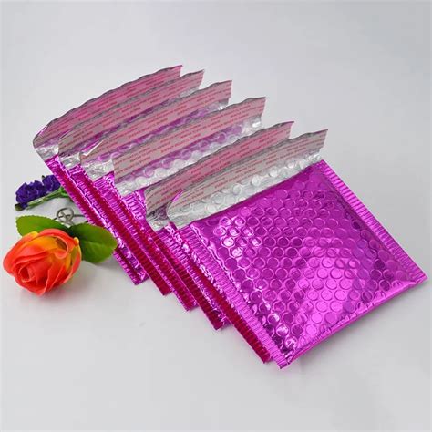 Wholesale Hot Pink Custom Printed Padded Bubble Mailers Express