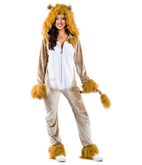 tipsy elves women s lion bodysuit lion halloween costume xs clothing shoes jewelry