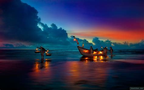 🔥 Download Sailboats Sunset Beach Full Hd Wallpaper Magic4walls By