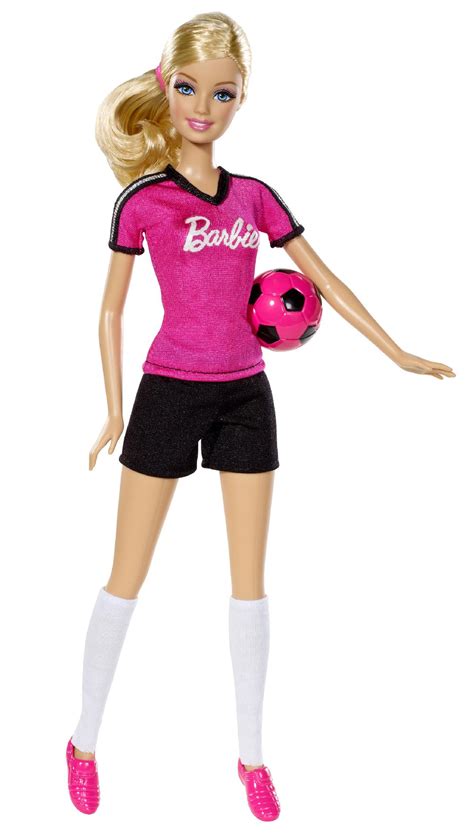 Barbie Careers Soccer Player Fashion Doll - Toys & Games - Dolls ...