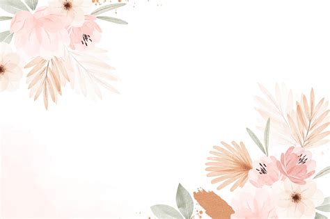 Boho Spring Flower Wallpapers Wallpaper Cave