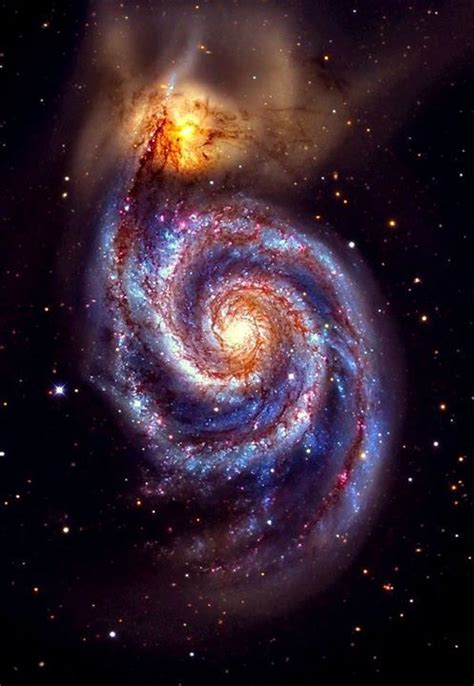 Artistic Realistic Nature Janimalia Whirpool Galaxy