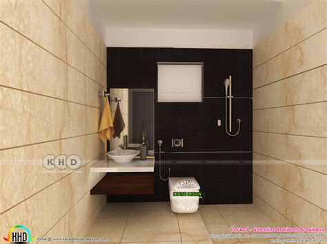Modern Bathroom Interiors In Kerala Kerala Home Design And Floor