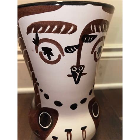 1990s Padilla Pottery After Picasso Ceramic Owl Vase Sculpture Chairish