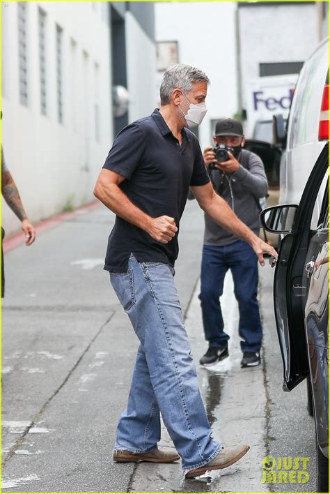 George Clooney Spotted During A Rare Outing In The 90210 Photo