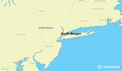 Where Is North Bergen Nj North Bergen New Jersey Map