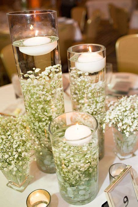 40件 かすみ草会場装花｜おすすめの画像 2020 会場 装 花 結婚式 テーブル ウェディング