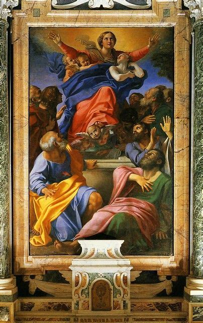 Annibale Carracci Assumption Of The Virgin 1601 In 2020 Annibale