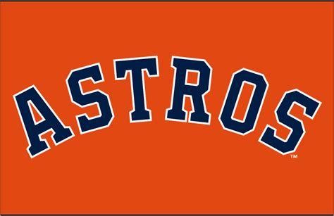 Houston Astros Logo Jersey Logo American League Al Chris