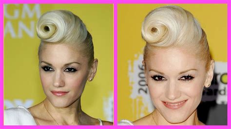 Gwen Stefani Hair Tutorial With Annemarie Youtube