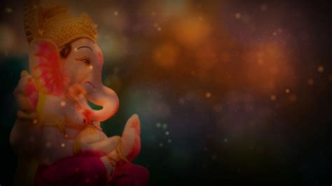 God Ganesh Wedding Invitation Video Background Without Text 8190 Youtube