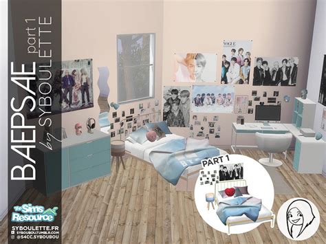 Sims 4 Cc K Pop Décor Posters And Clutter All Free All Sims Cc