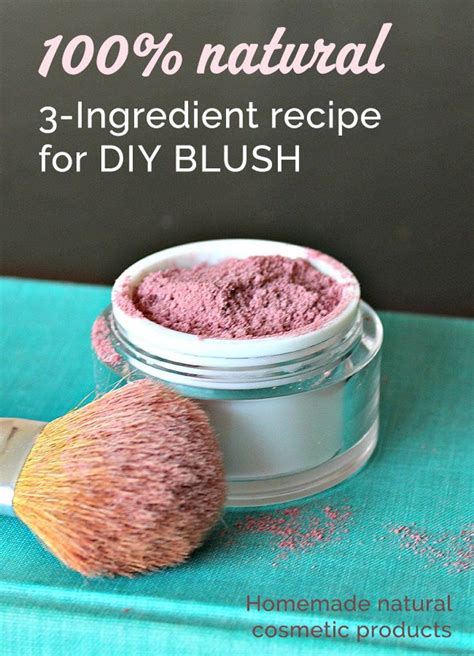 3 Ingredient Recipe For Diy Blush In 2020 3 Ingredient Recipes