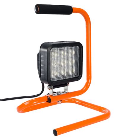 27w Portable Led Worklight With Stand Groz Usa
