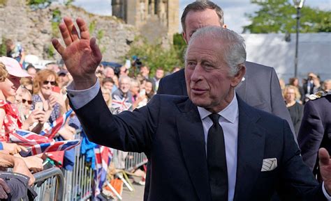 King Charles Red Hands In Question After Sausage Fingers