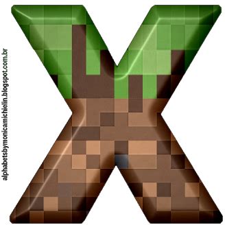 Minecraft € by craftron gaming. Monica Michielin Alfabetos: MINECRAFT ALPHABET LETTER PNG ...
