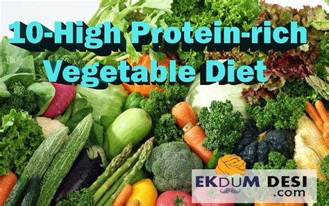 10 High Protein Rich Vegetable Diet Ek Dum Desi Your Desi Fitness