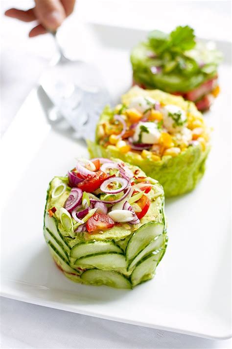 Mini Salad Cakes Recipes — Eatwell101