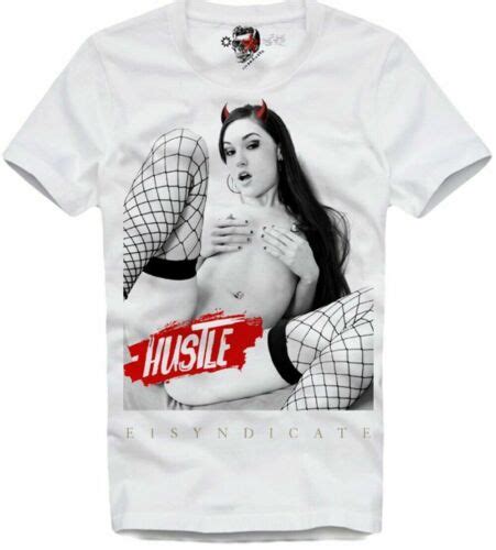 E1syndicate T Shirt Sasha Grey Hustle Hard Porno Queen Star Mdma Dj Disobey 5030 Ebay