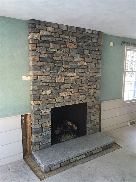 Thanks for a great job. Stone Veneer (stone veneer, decorative stone) for fireplaces