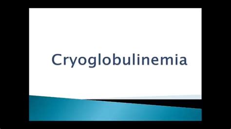 Usmle What You Need To Know About Cryoglobulinemia By Usmleteam Youtube