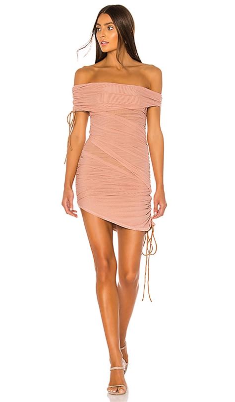 Majorelle Phoenix Mini Dress In Nude Revolve