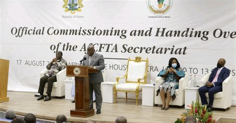 African Union Commission Inaugurates Afcfta Permanent Secretariat As