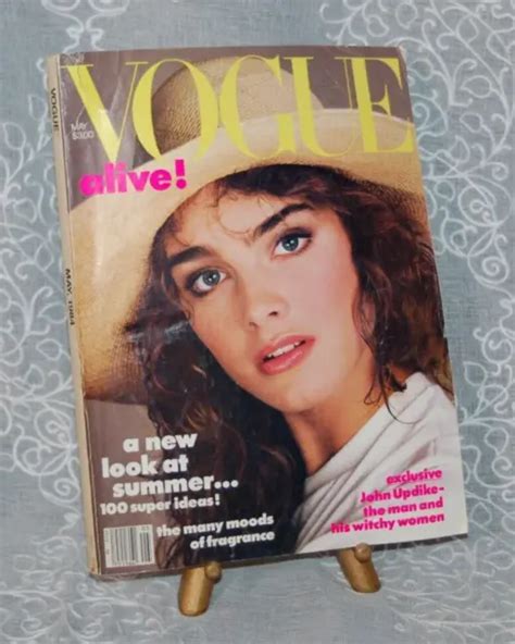 Vogue Magazine Brooke Shields Cover May 1984 2000 Picclick