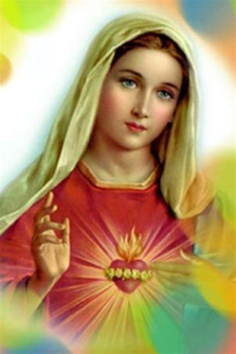 274 Best Blessed Virgin Mary Immaculate Heart Images On Pinterest